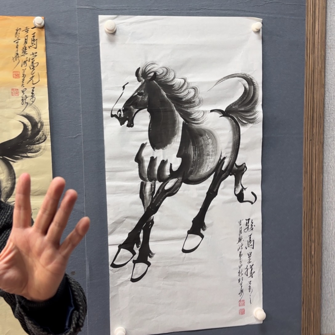 书法书法作品多次参加