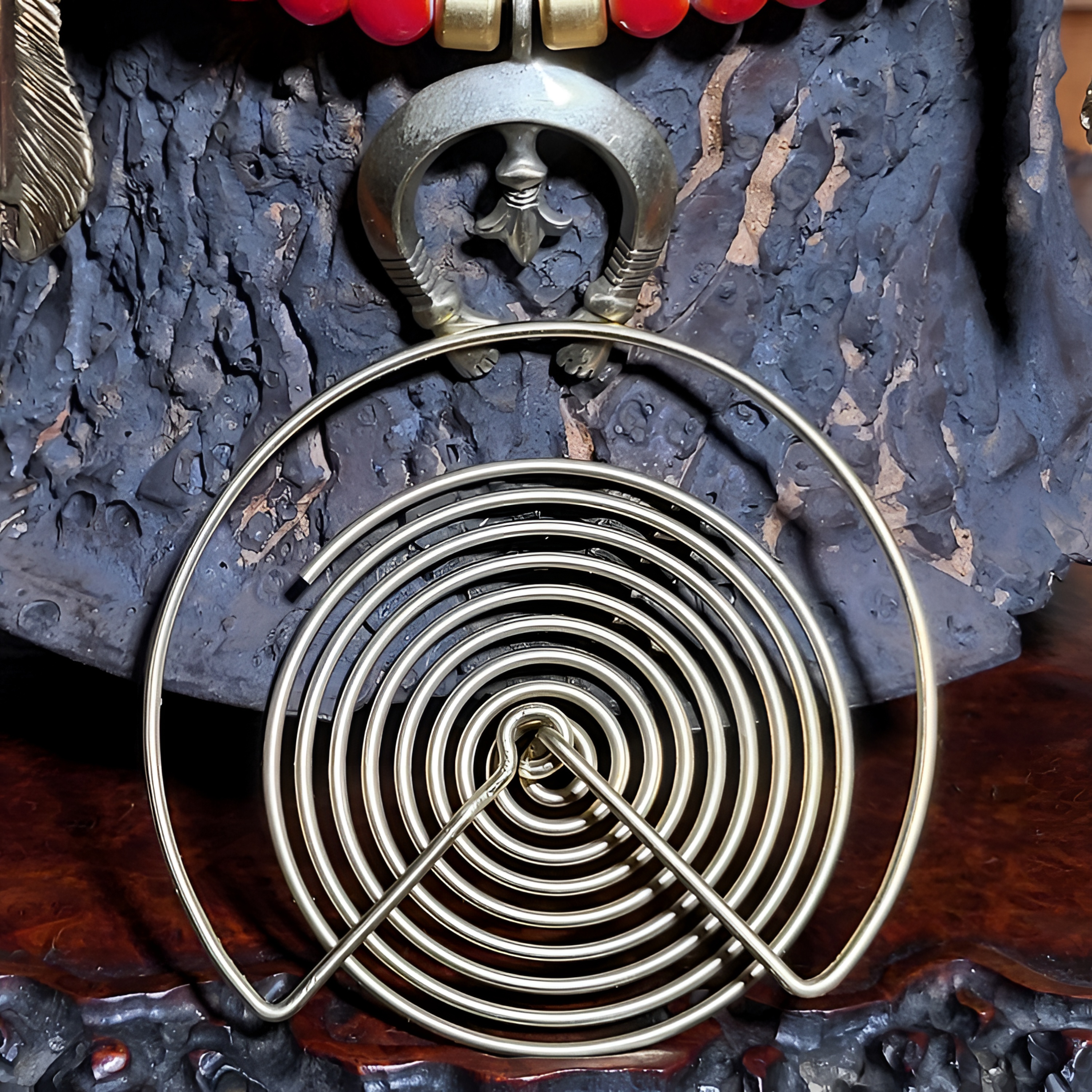 直径65手工白铜材质仿弹簧陈等间距蝈蝈罐簧虫具