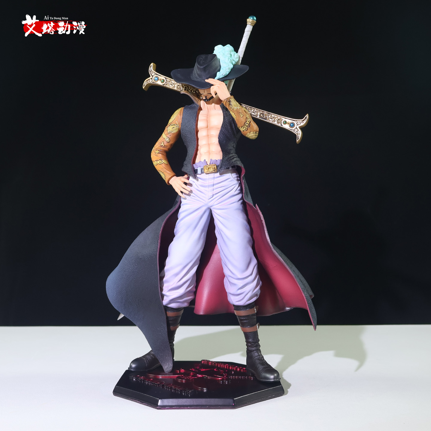 海贼王七武海鹰眼米霍克动漫潮玩手办模型摆件