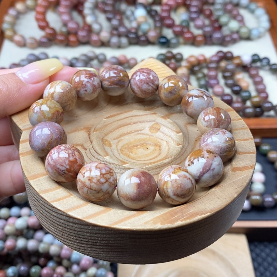 石英质玉手链未镶嵌土****力