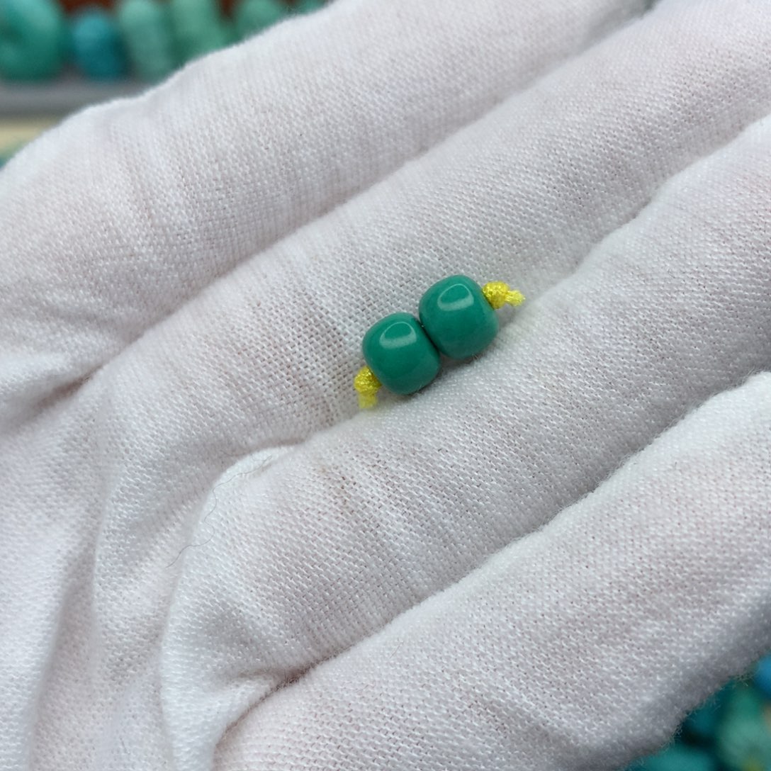 高瓷老油绿老型珠尺寸6➕