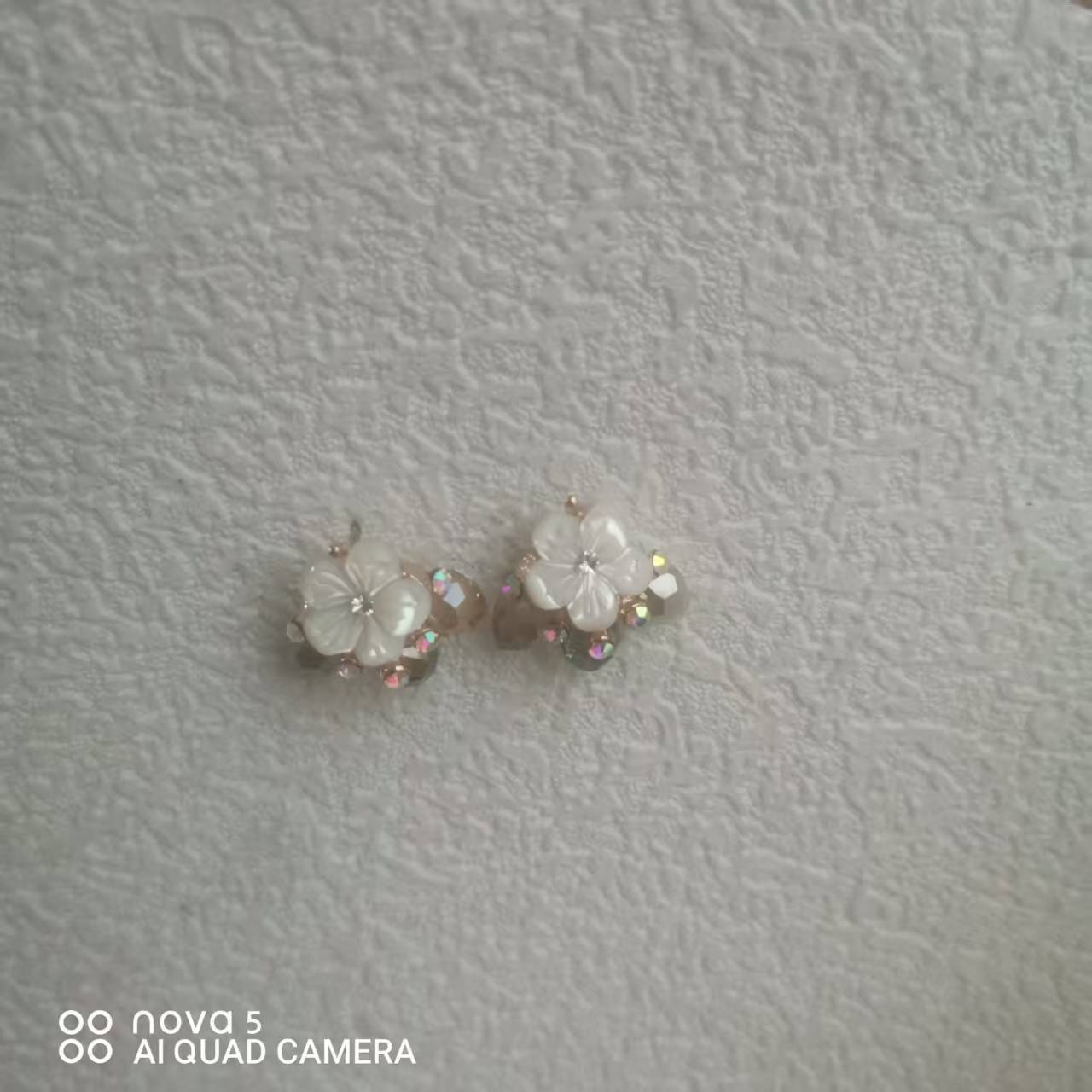 韩国手工耳钉