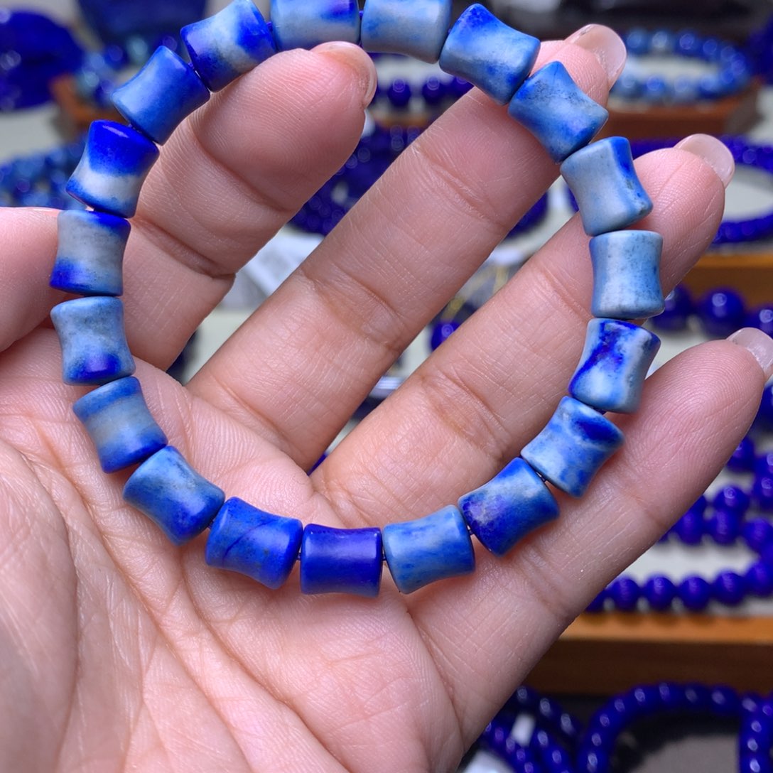 青金石手链未镶嵌