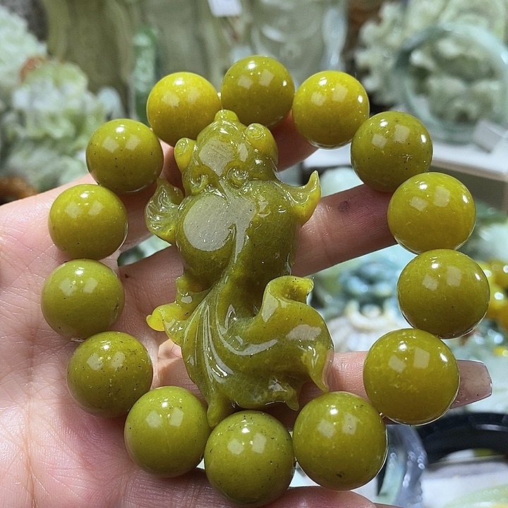 岫玉岫玉手把未镶嵌
