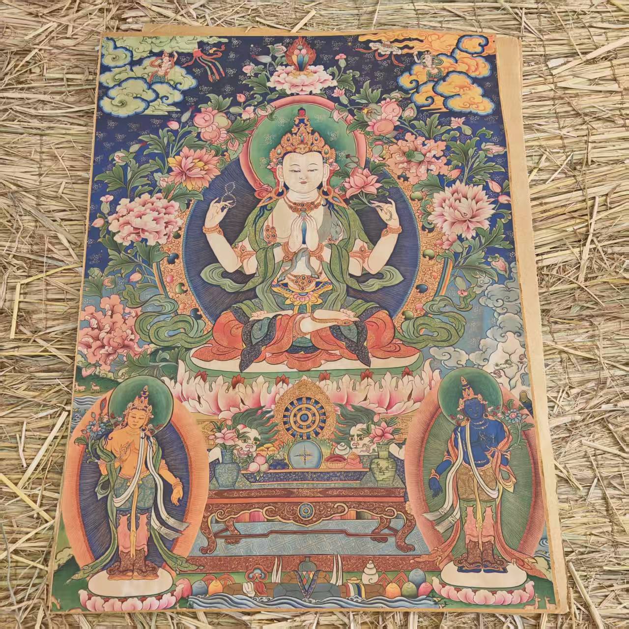 高端精品绘画类唐卡AA106