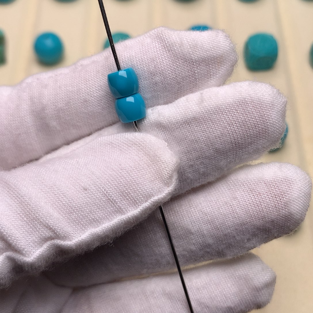 绿松石未镶嵌绿松石直切6.3