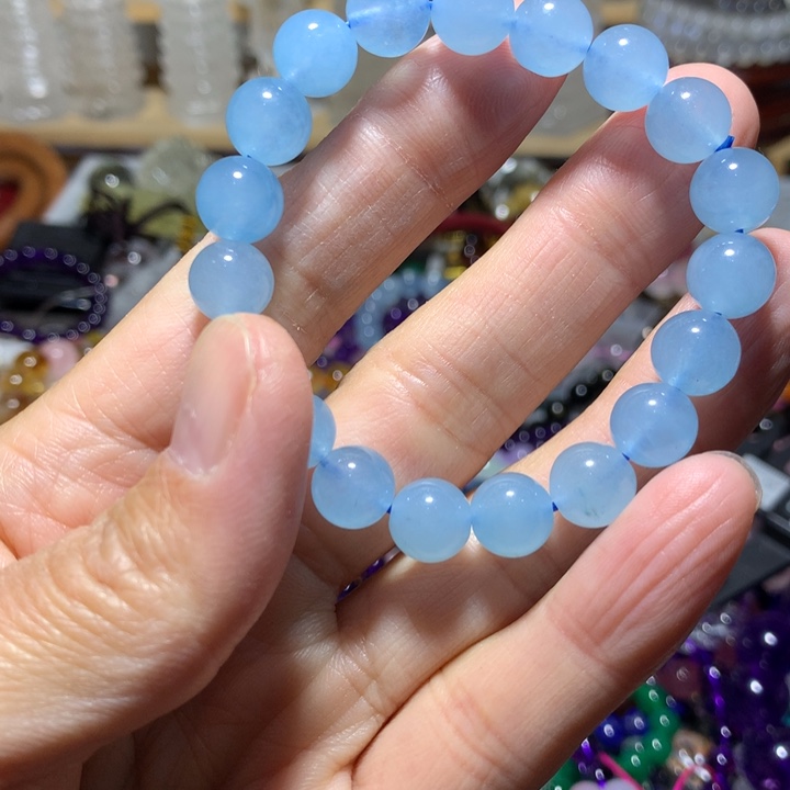 玛瑙/玉髓未镶嵌手链10mm手串