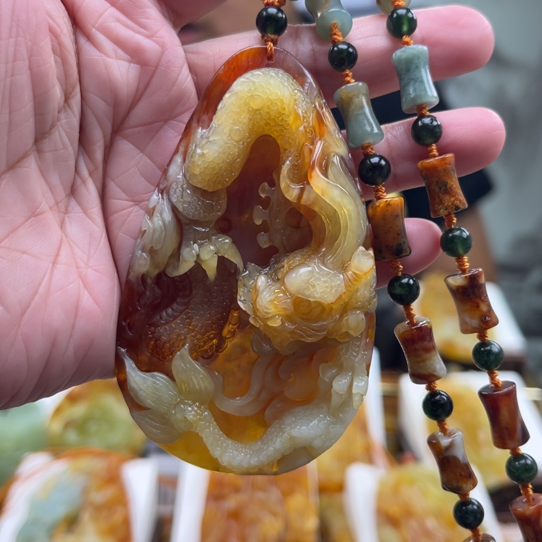 岫玉未镶嵌挂件挂件