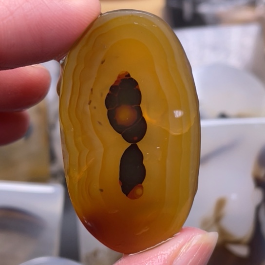 玛瑙/玉髓吊坠(赠链)未镶嵌