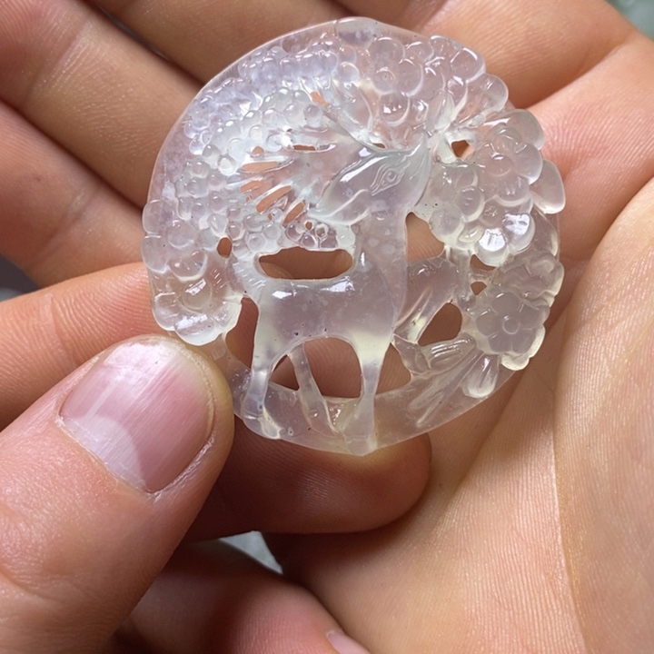 岫玉岫玉颈饰未镶嵌