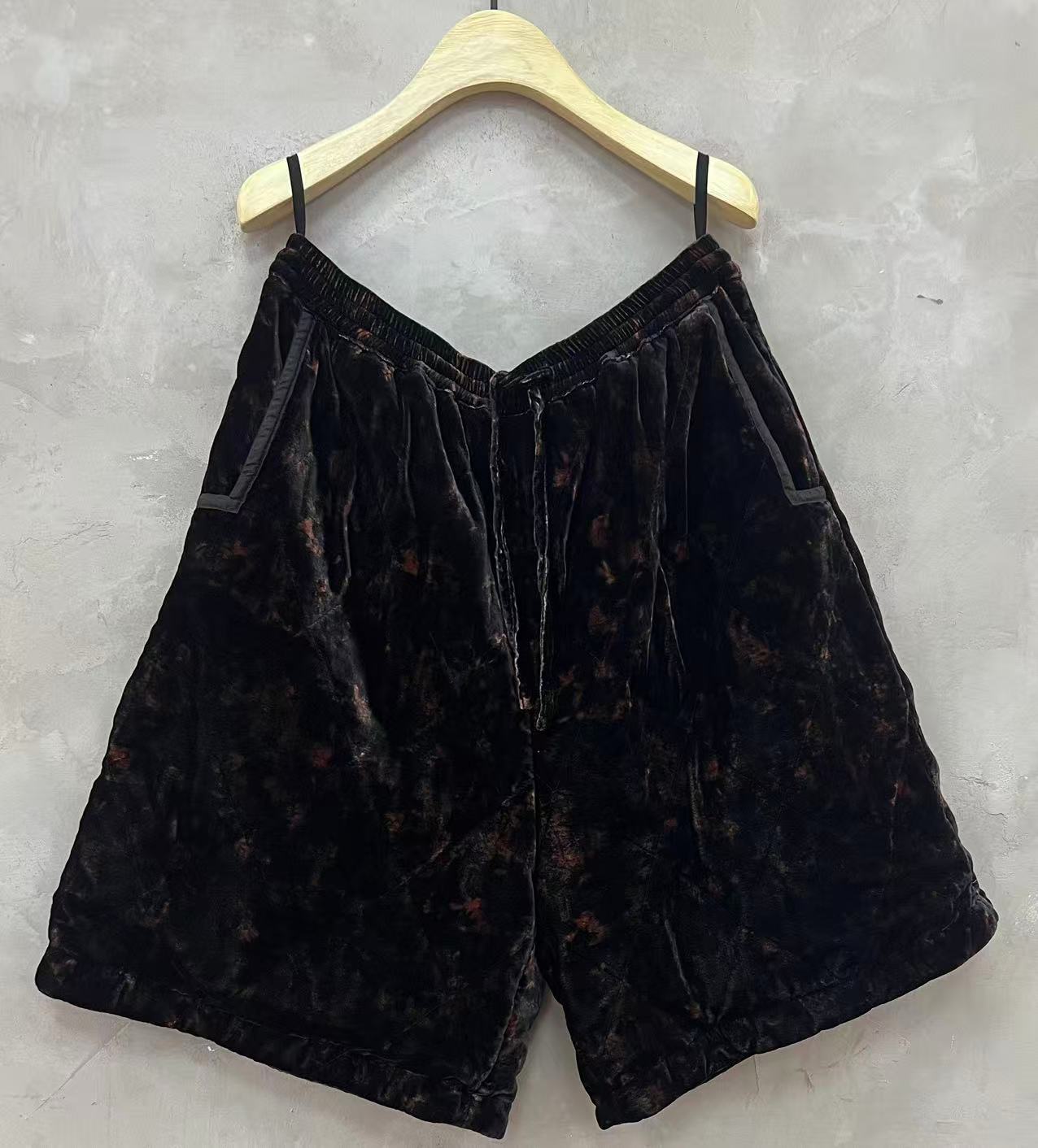 古蘭木-全松紧休闲加棉6分棉裤7304（长59臀围140）