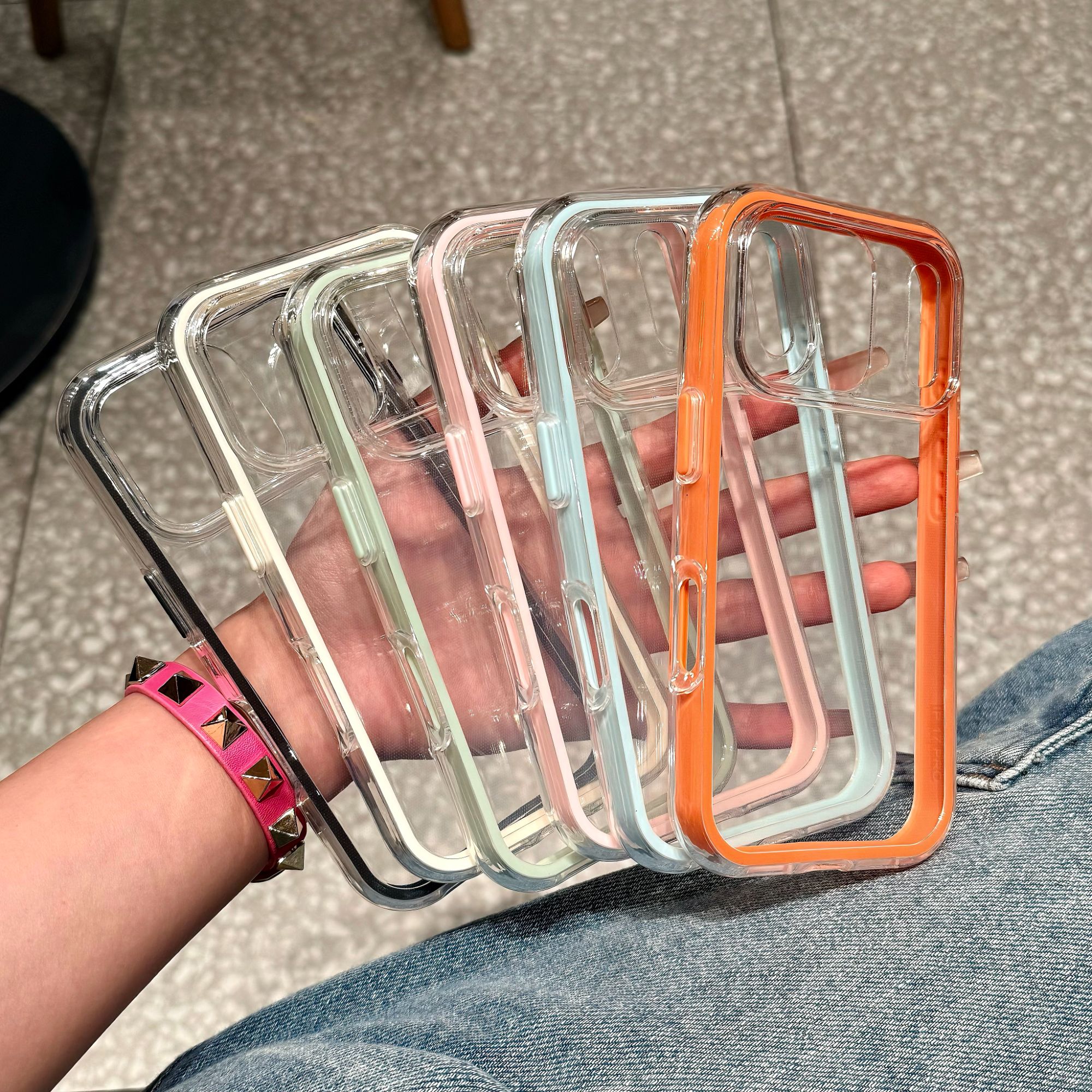 雅天立ins风高级透色适用iPhone16苹果13promax手机壳15小众14/12