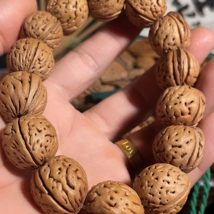 路***漫桃核吊坠碧桃核大尺寸手串