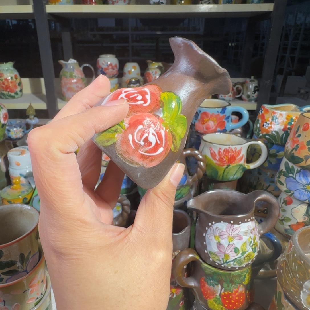 紫砂景德镇手工陶瓷釉下彩正品51