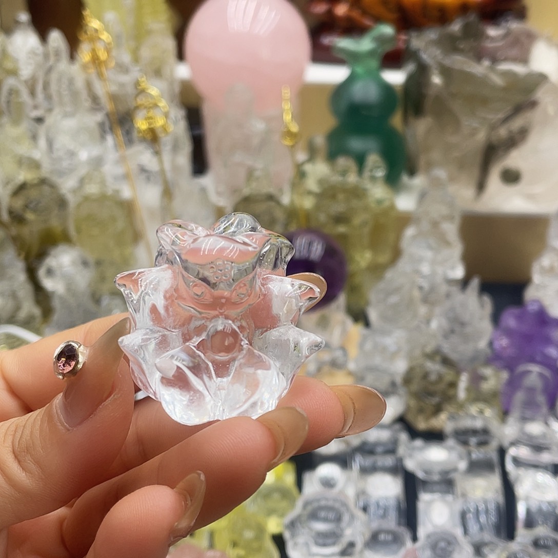 水晶珠宝半成品未镶嵌