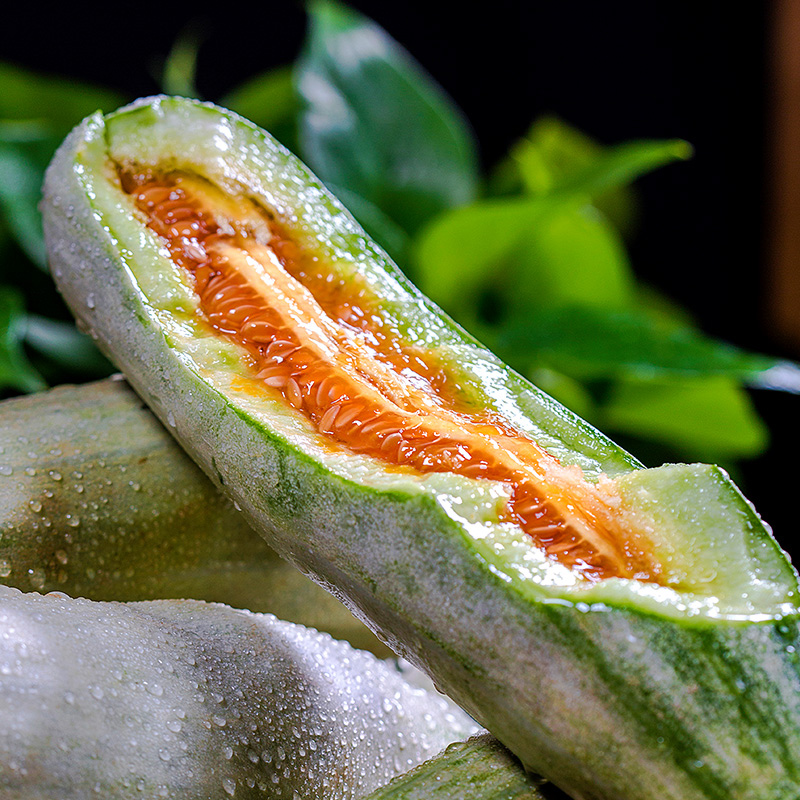 【顺丰包邮】山东头茬羊角蜜甜瓜脆甜多汁应季水果新鲜现摘现发