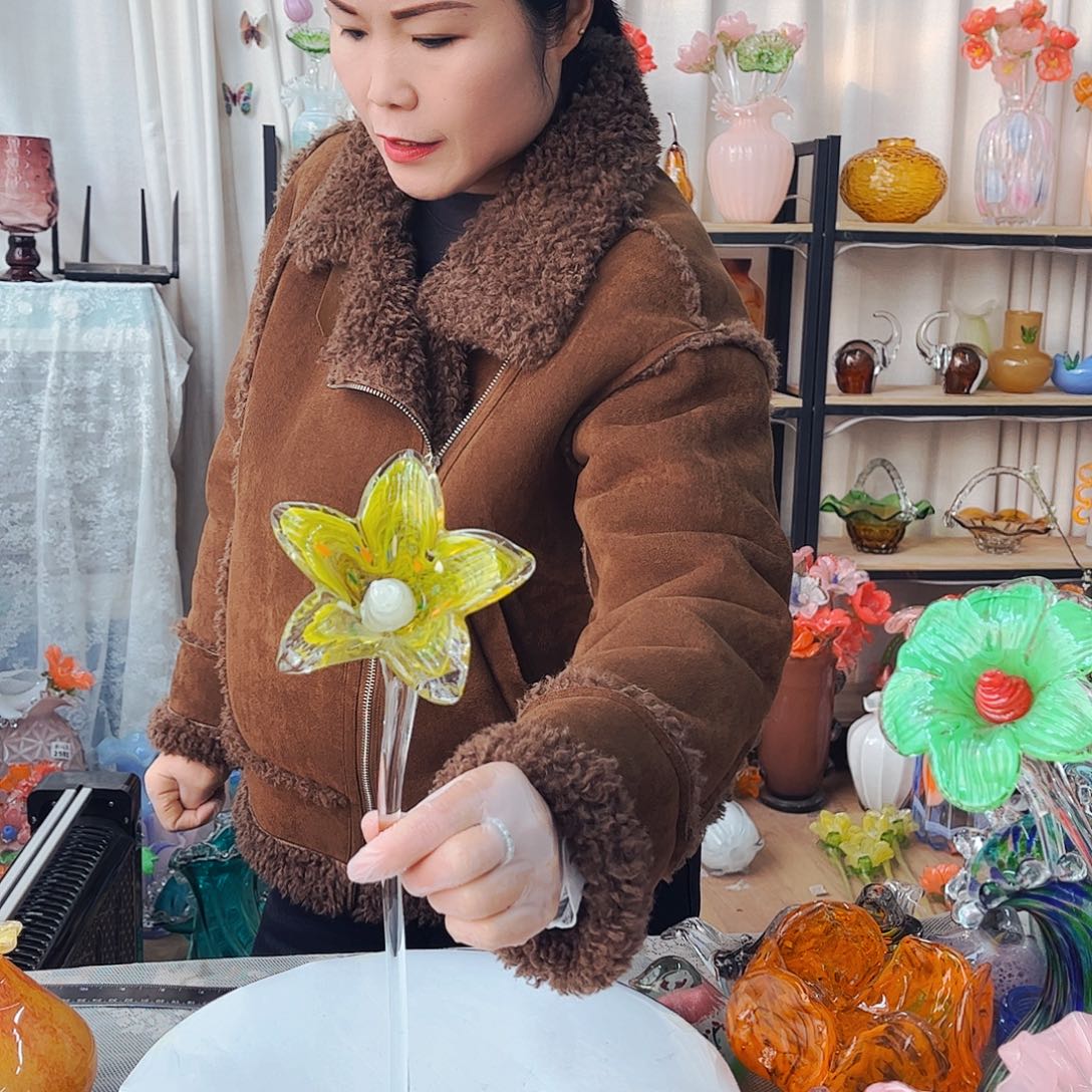 太阳花 家悦琉璃工艺品