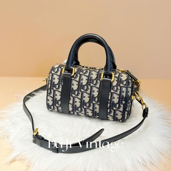 大吉中古/Dior迪奥老花groove17波士顿手提斜挎包