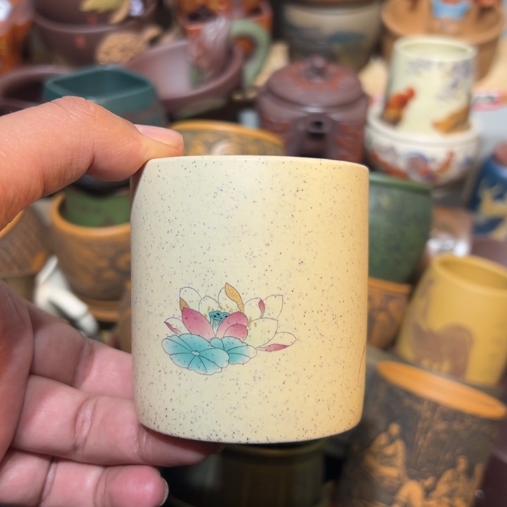 紫砂茶杯宜兴紫砂主人杯