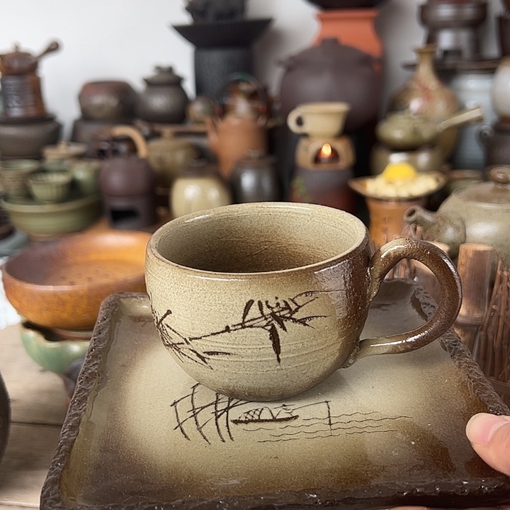 米***Q紫砂宜兴紫砂粗陶茶具99