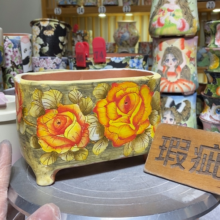 景德镇艺术手绘作品