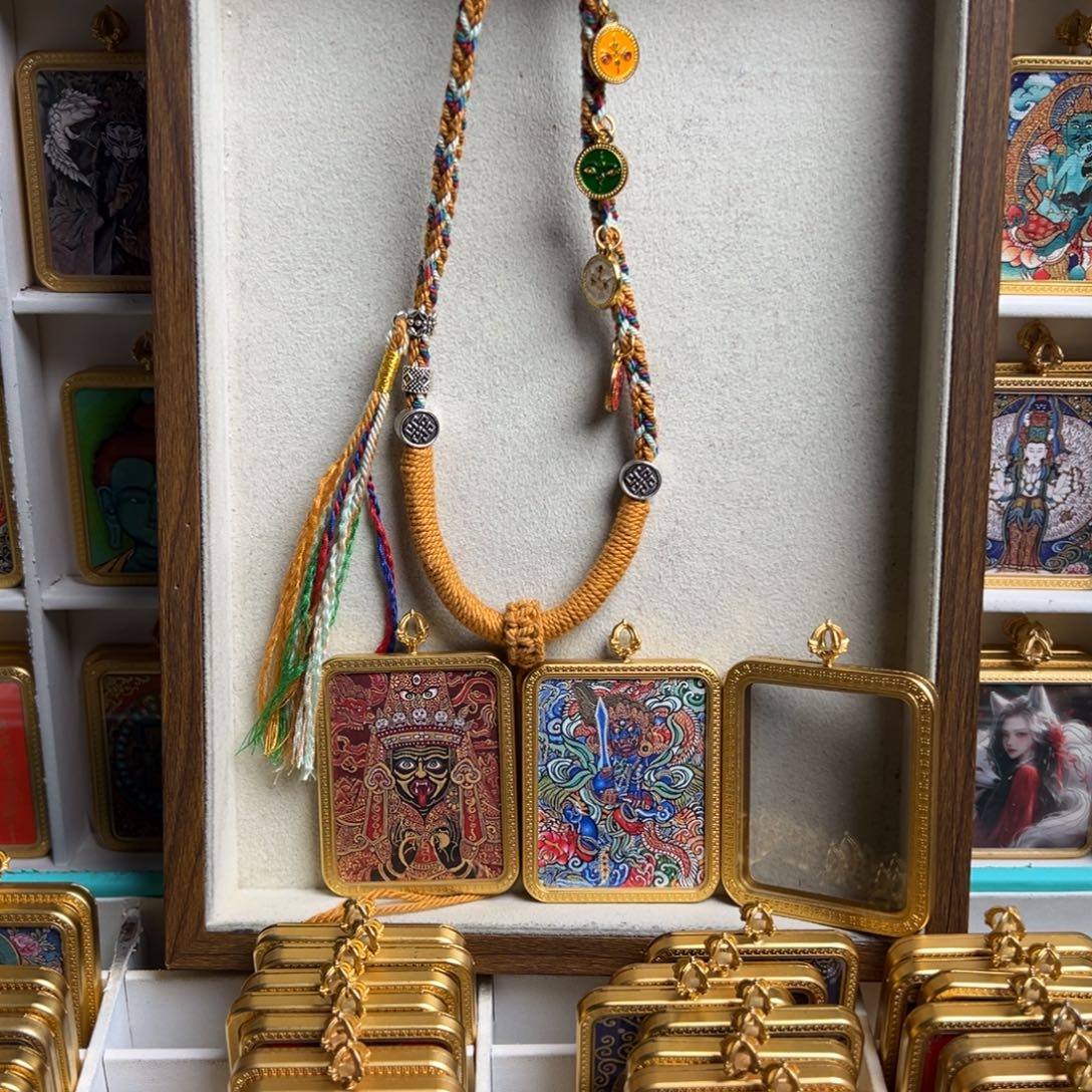 *****吊坠双面扎基不动