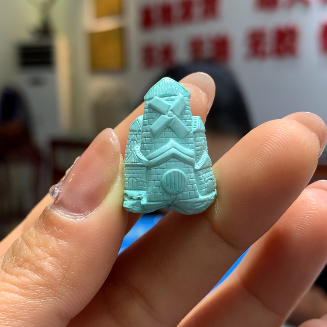 绿松石配饰未镶嵌