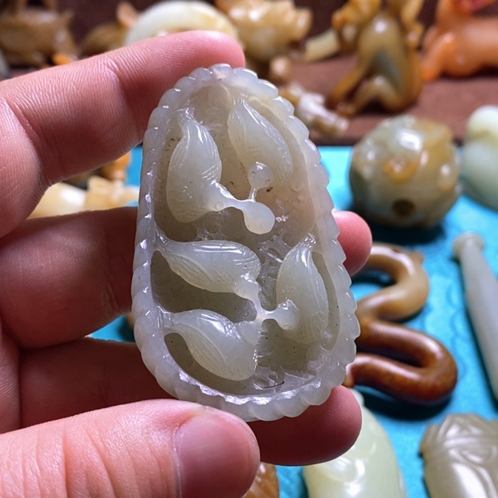 和田玉挂件未镶嵌