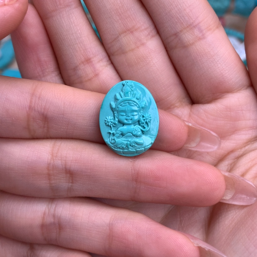 【闪购商品】绿松石雕刻 未镶嵌