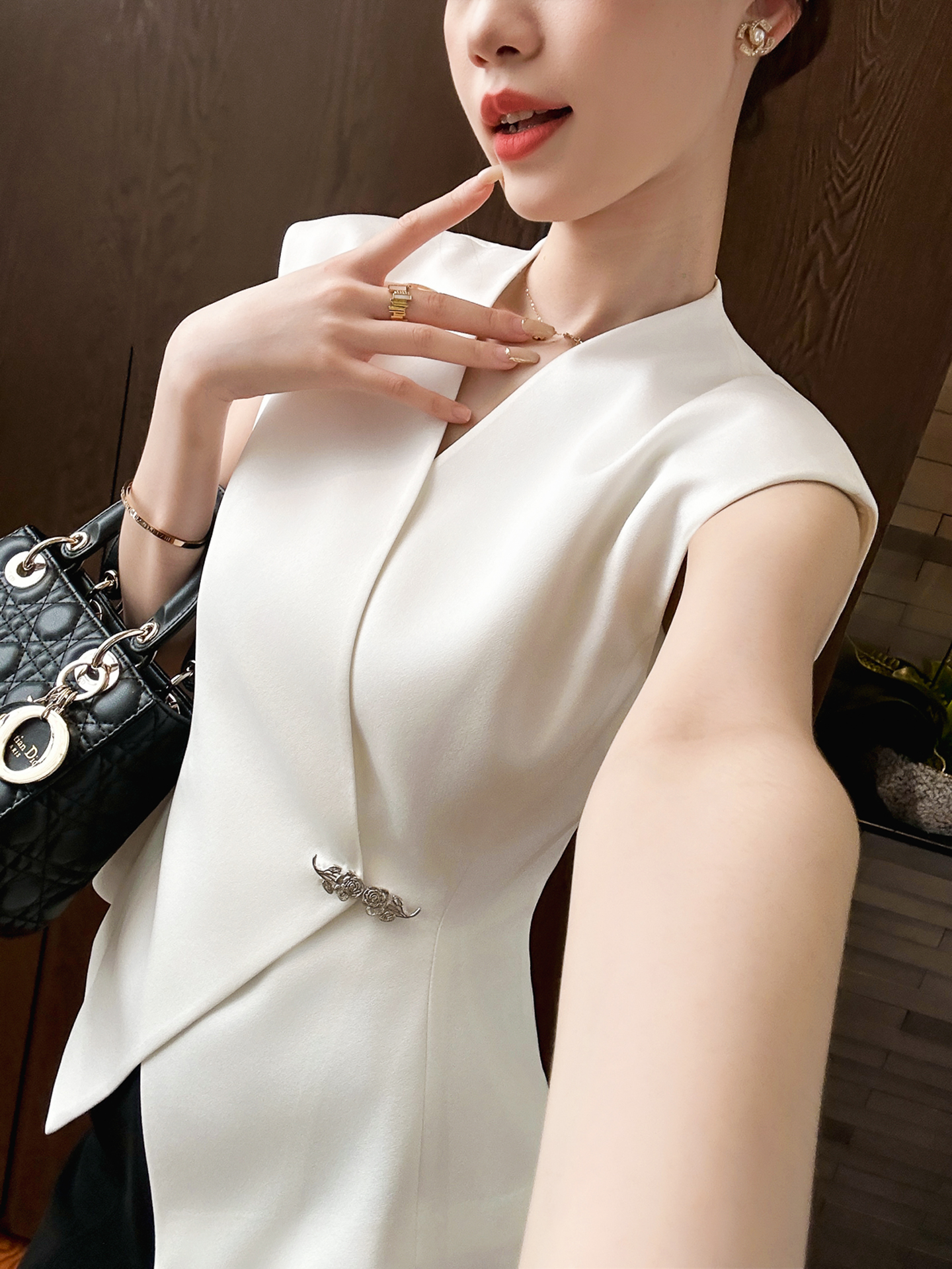 （周哥甄选）栀子白上衣-42740