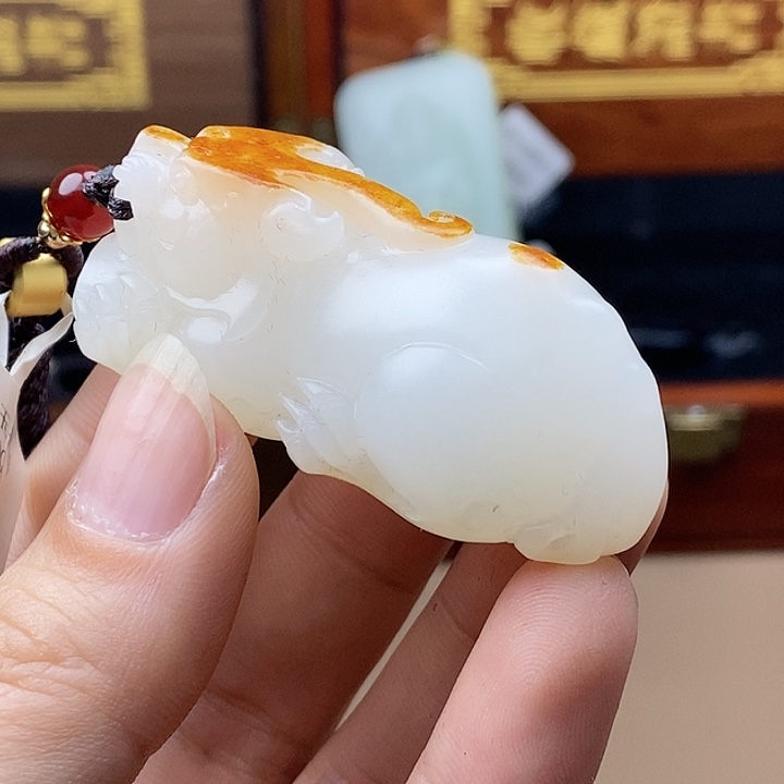 和田玉挂件未镶嵌摇**渡F