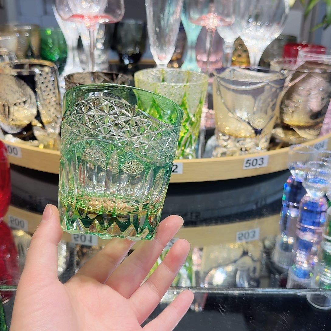 水晶玻璃无盖款紫*萄