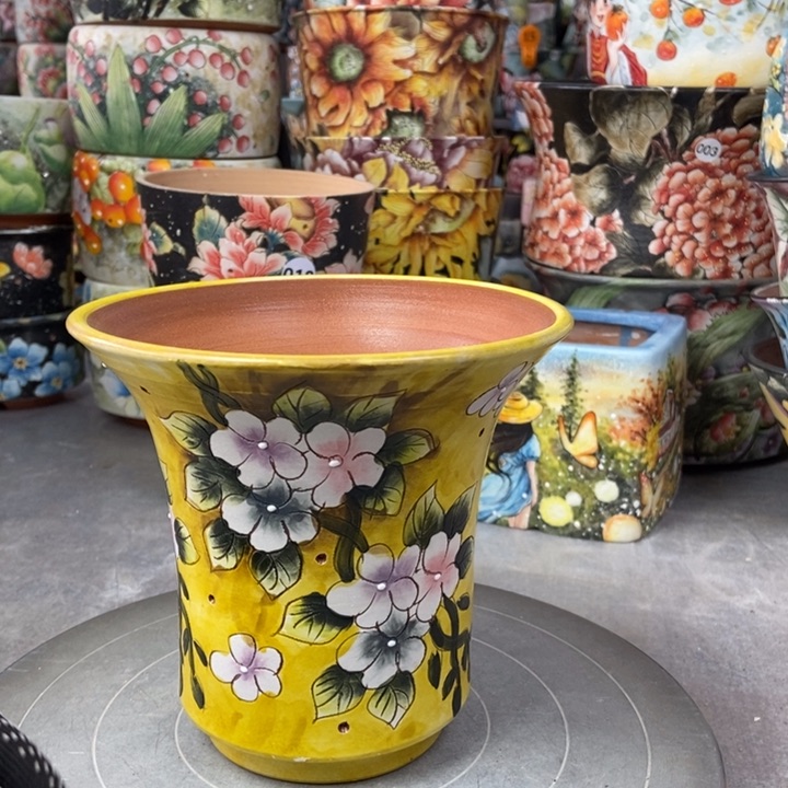 红陶景德镇艺术手绘作品