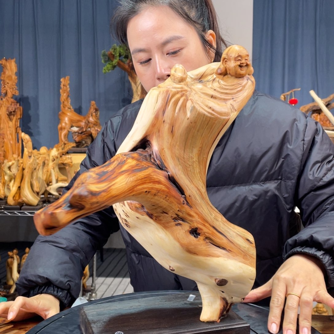 柏木（崖柏）随型摆件