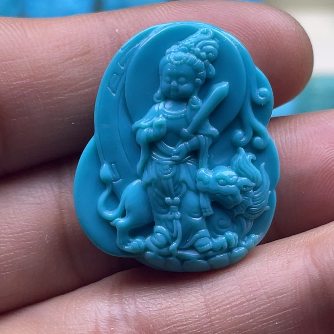 绿松石未镶嵌珠宝奇石