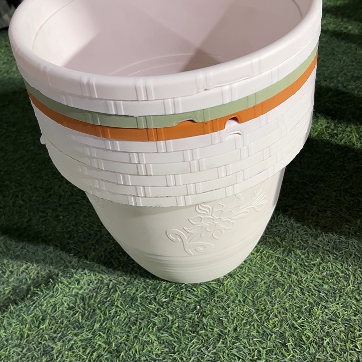 微瑕浮雕31外径24高10个盆