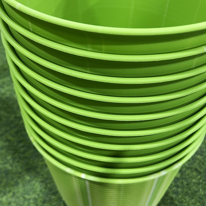 微瑕高陶口24高24果绿色5个无托