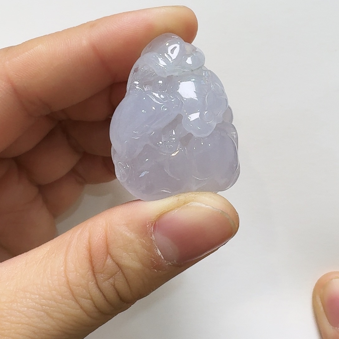 翡翠颈饰未镶嵌金蟾