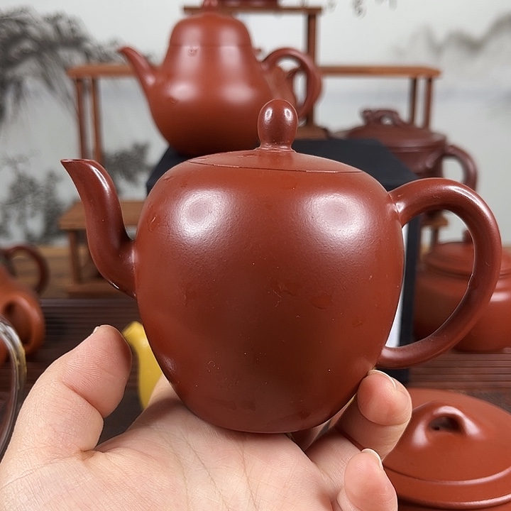 群***。紫砂茶壶微瑕处理