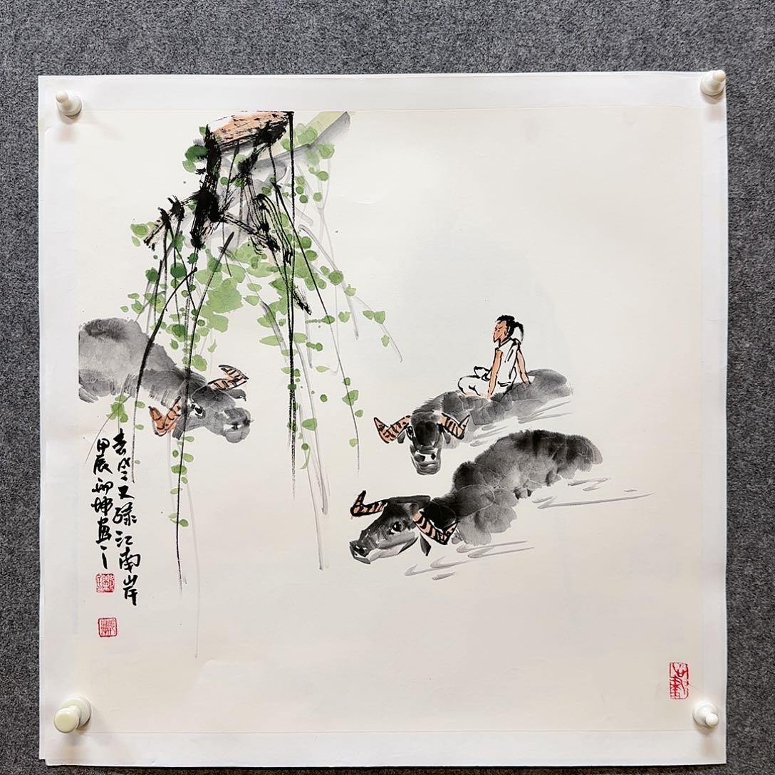 国画邢坤老师手绘作品