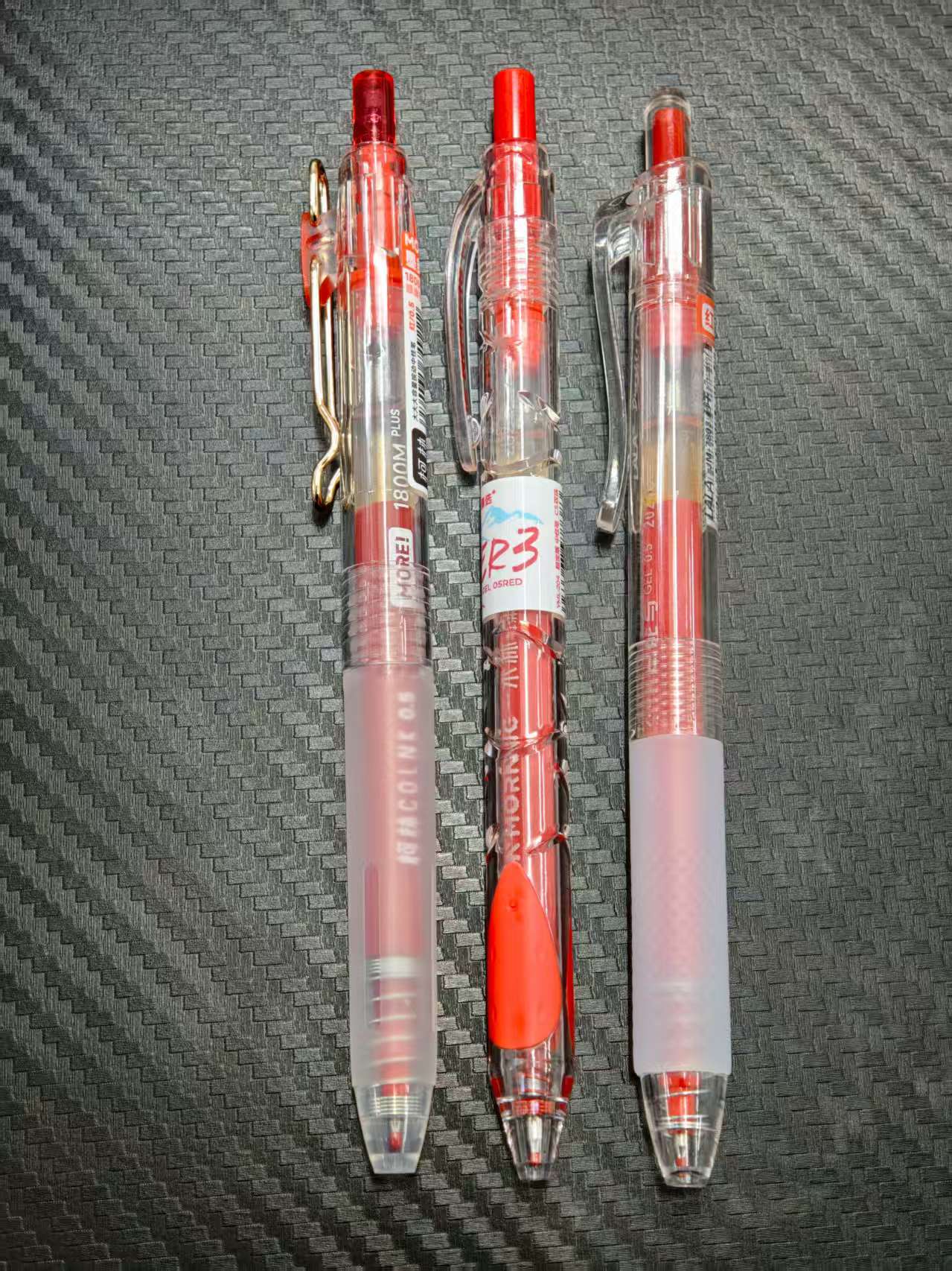 【发3支-红色】【柯林墨多多+一木林超宝瓶+lala青春系7803】