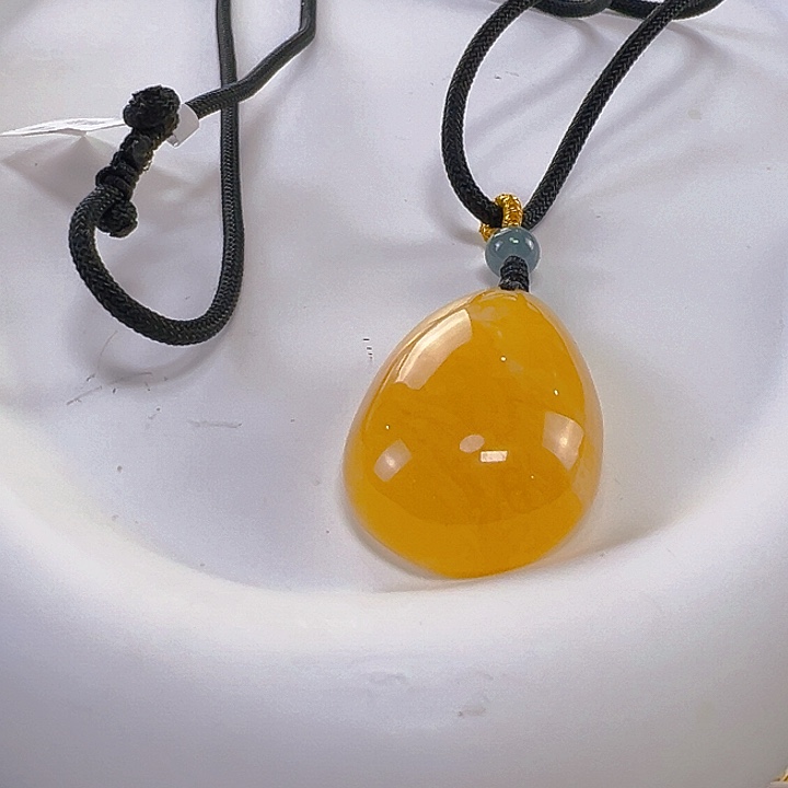 蜜蜡手链未镶嵌哆**宝水滴