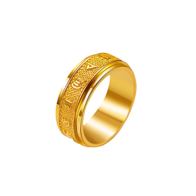 3910戒指18k金时来运转时尚百搭高级感戒指