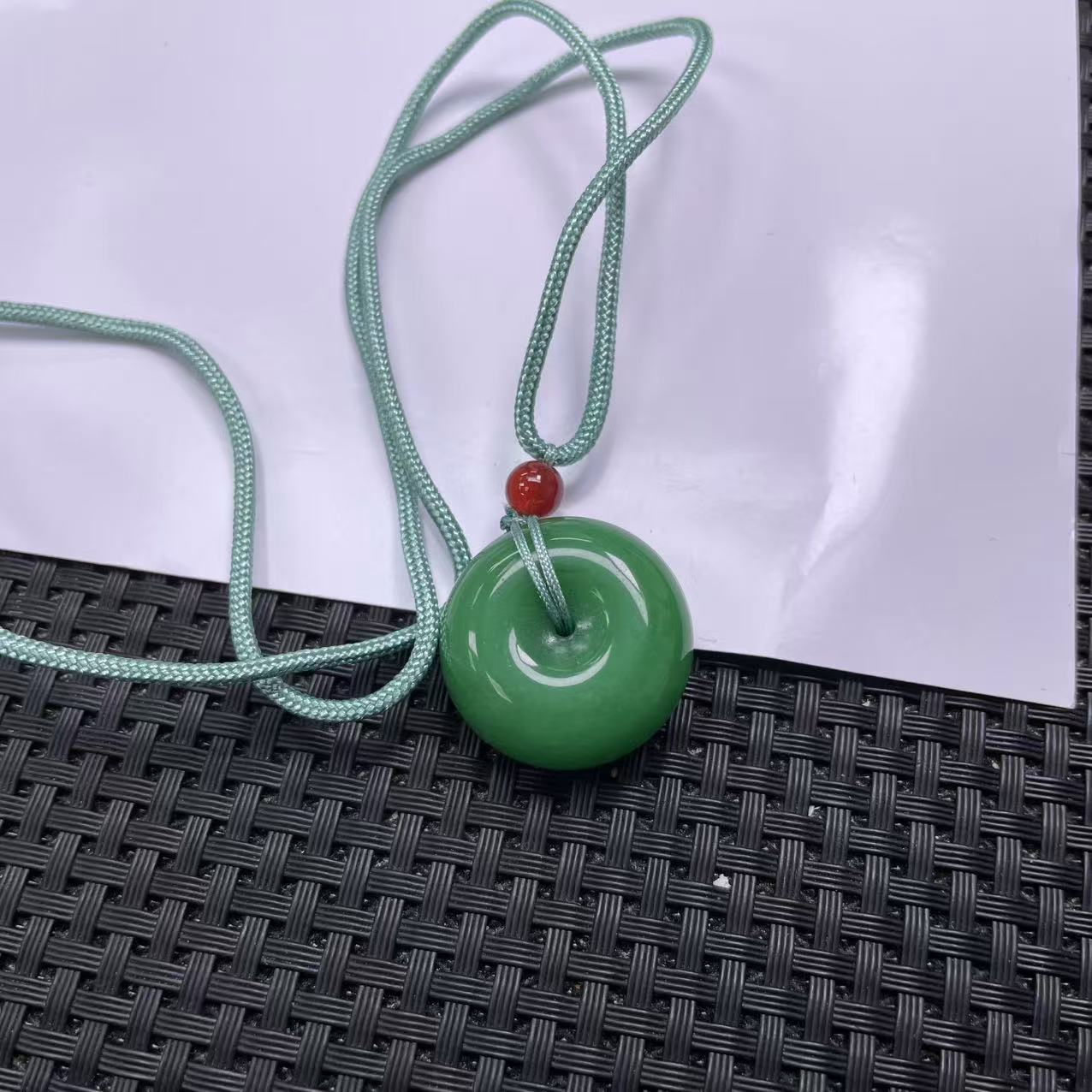 深晴水面包扣吊坠-1WQ959