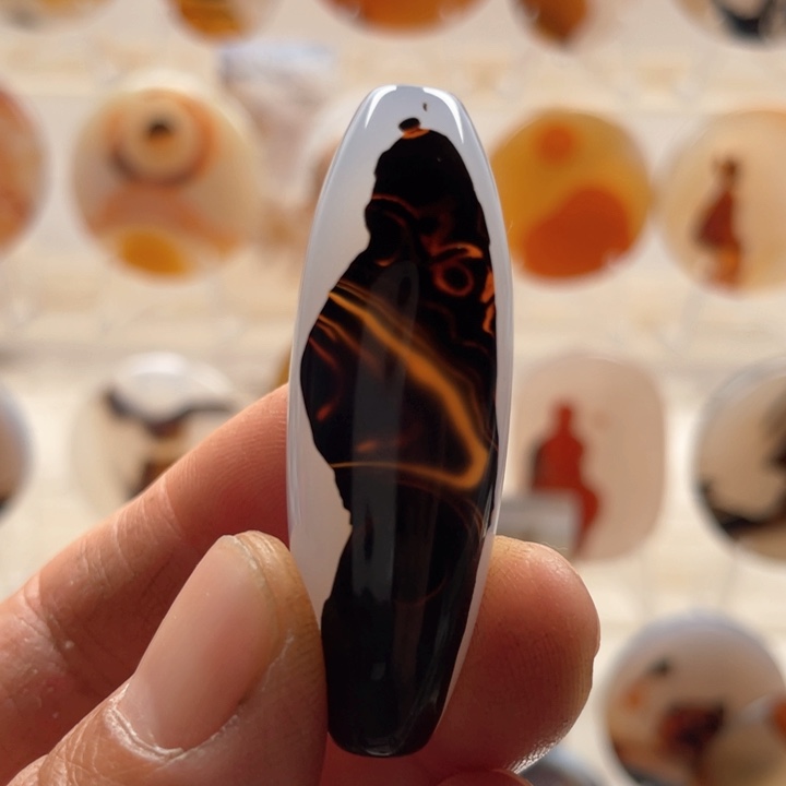 未镶嵌吊坠(不含链)玛瑙/玉髓