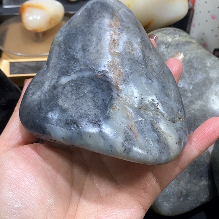 未镶嵌和田玉（糖玉）挂件安**生