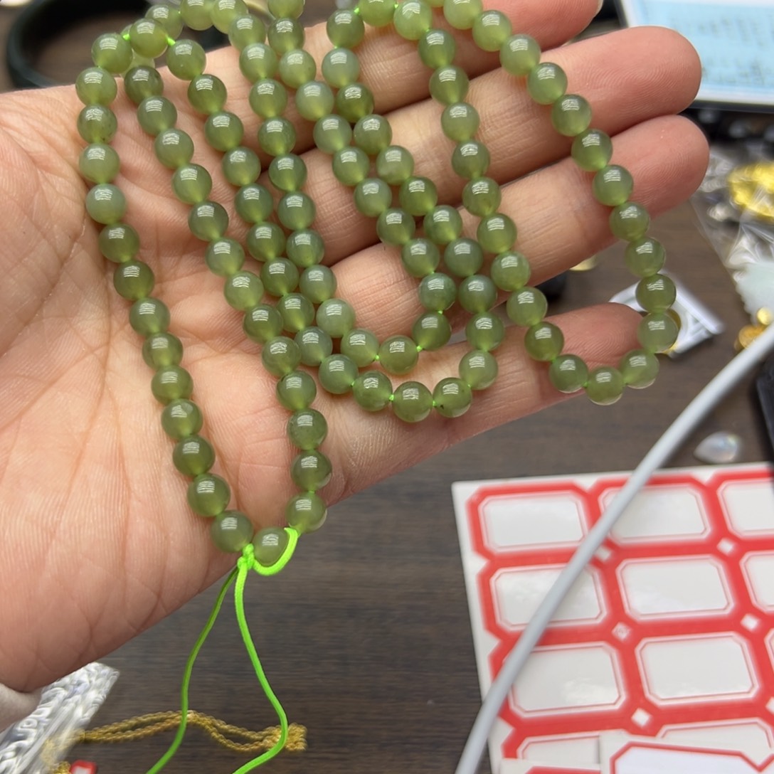 和田玉未镶嵌颈饰823