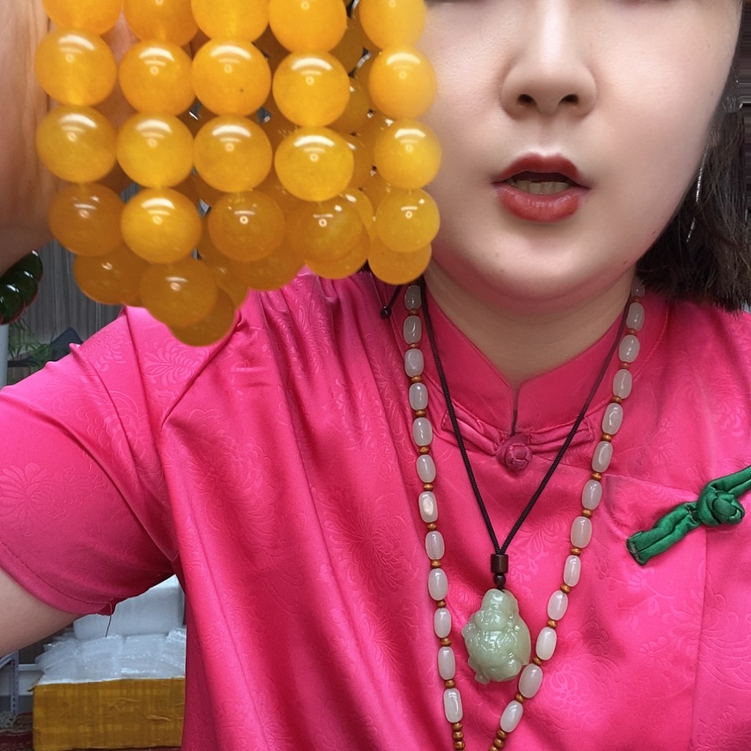 未镶嵌蛇纹石玉手链