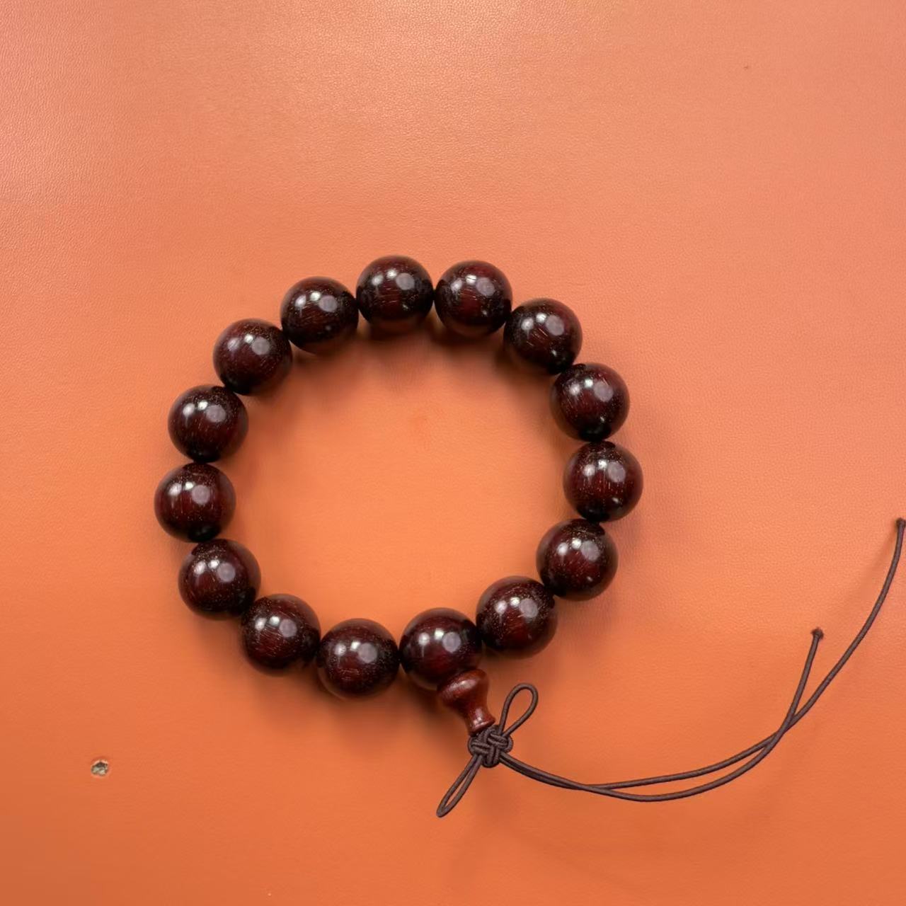 小叶紫檀金星手串K3(无礼盒)