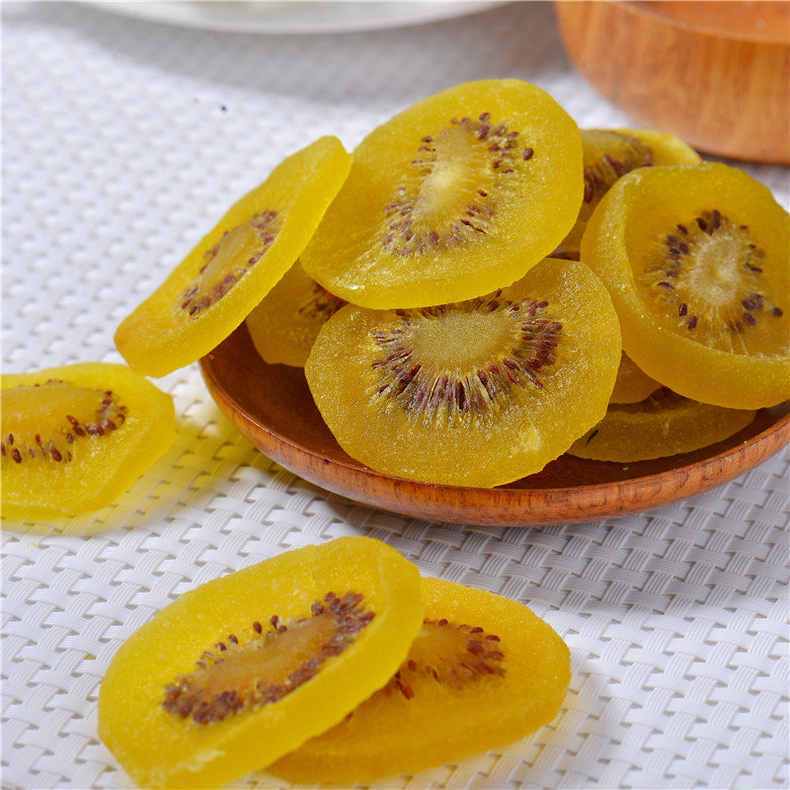 黄心猕猴桃干片奇异果干酸甜软糯水果干零食
